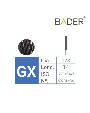 Fresa Carburo Tunsgteno A02314GX ISO.500.104.109.190.023 BADER