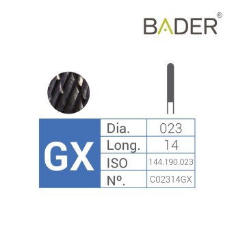 Fresa Carburo de Tungsteno C02314GX ISO.500.104.144.190.023 BADER