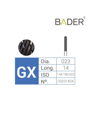Fresa Carburo de Tungsteno C02314GX ISO.500.104.144.190.023 BADER