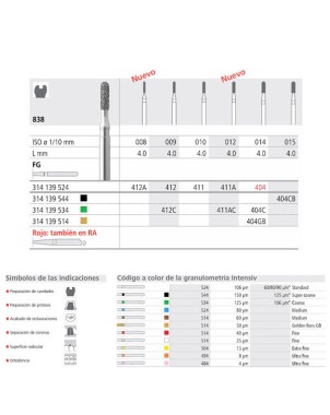 FG 411/6  838-010 FG DIAM. MEDIO 6U.