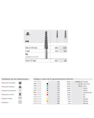 FG 6S/6 848-023 FG ESPIRAL DIAM. MEDIO 6U.