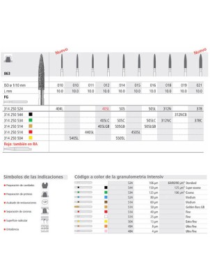 FG 312N/6  863-018 FG DIAM. MEDIO 6U.