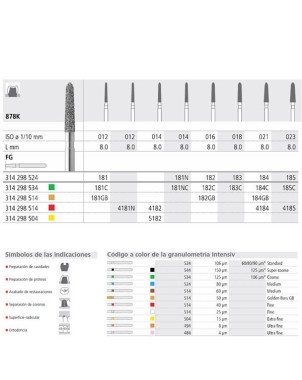 FG 185/6  878K-023 FG DIAM. MEDIO 6U.