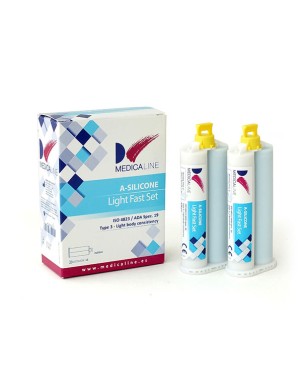 m-Precision A-SILICONE LIGHT FAST 2x50ml.