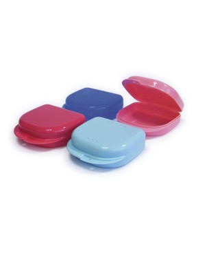 CAJA ORTODONCIA 88x82x28mm. COLORES SDO. 12u.