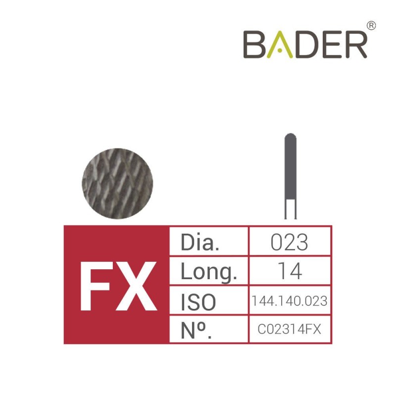 Fresa Carburo Tungsteno C02314FX  ISO.500.104.144.140.023 BADER