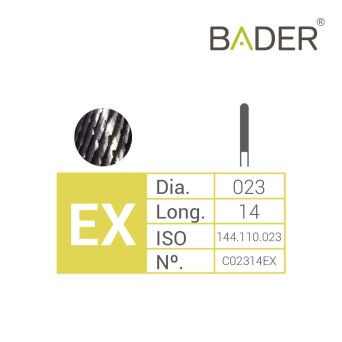 Fresa Carburo Tunsgteno C02314EX ISO.500.104.144.110.023 BADER