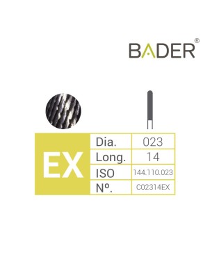 Fresa Carburo Tunsgteno C02314EX ISO.500.104.144.110.023 BADER