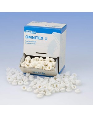 FUNDA UNIVERSAL OMNITEX U LATEX BLANCO 500u.