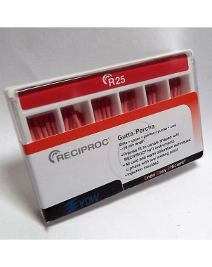 GUTAPERCHA RECIPROC PARA R25 60u.