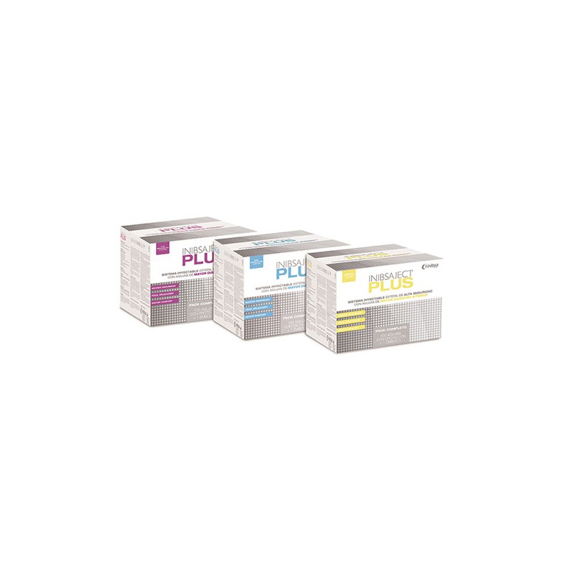 INIBSAJET PLUS SIE 30Gx25mm. 100u.