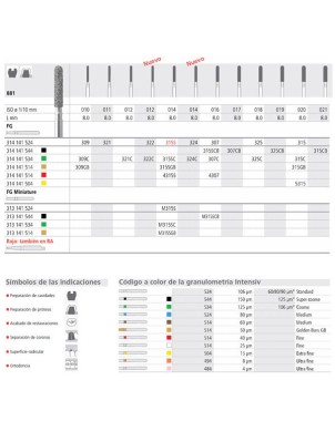 FG 4307/6 881-015 FG DIAM. FINO 6U.