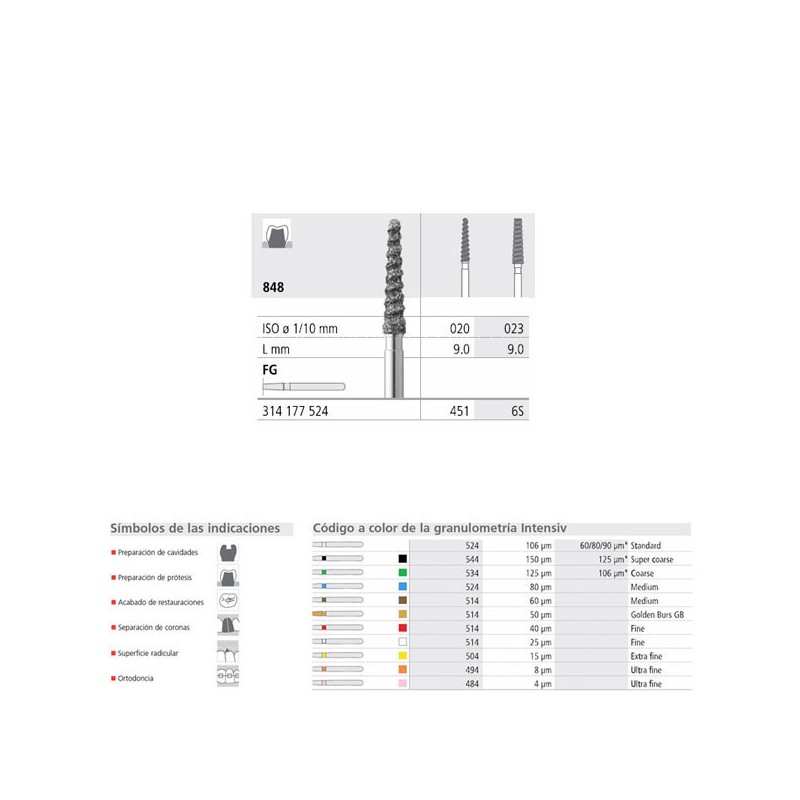 FG 6S/6 848-023 FG ESPIRAL DIAM. MEDIO 6U.