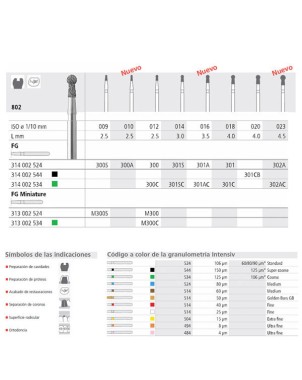 FG 301/6 CB 802-020 FG DIAM. S-GRUESO 6U.