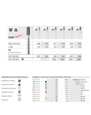 FG 262/6   835KR-010 FG DIAM. MEDIO 6U.