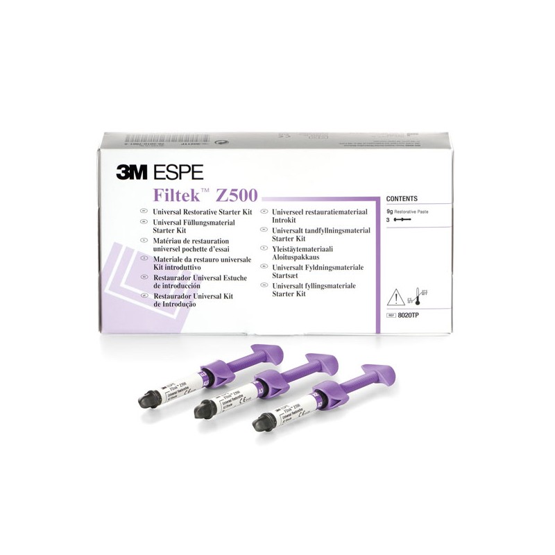 8020TP FILTEK Z500 JER. KIT INTRO  3X3gr.