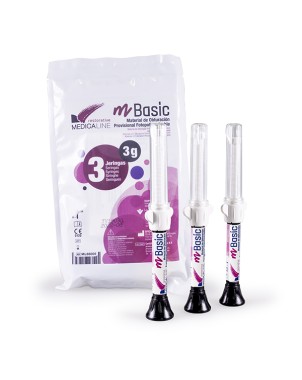 m-Basic CEMENTO OBTURACION PROVISIONAL JER. 3x3g.