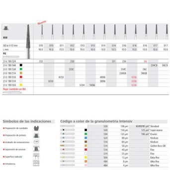 FG 5236/6 850-016 FG DIAM. X-FINO 6U.