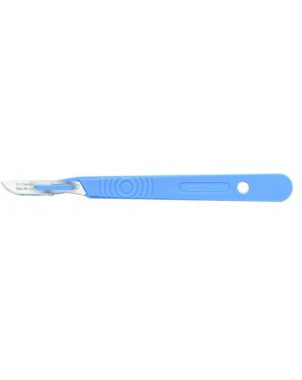 BISTURI ESTERIL DESECHABLE N.10 CON MANGO 10u 0501