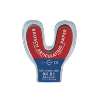 BK 81 papel articular herradura azul/rojo 150 h