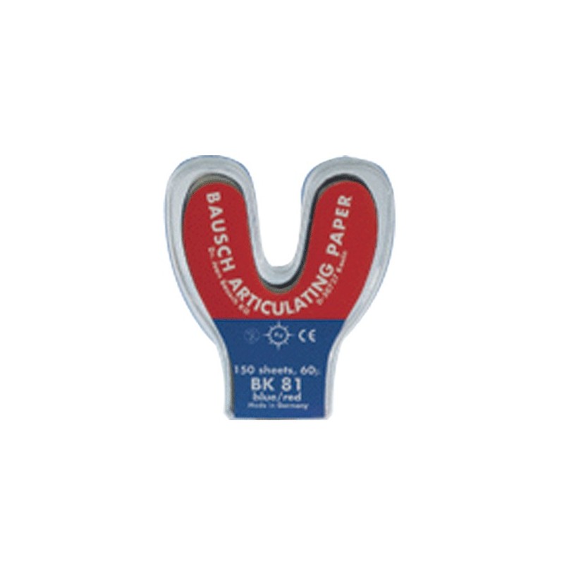 BK 81 papel articular herradura azul/rojo 150 h
