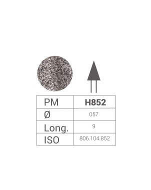 Fresas de Diamante HP ISO.806.104.001.852.057 BADER