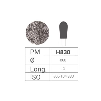 Fresas de Diamante HP ISO.806.104.001.830.060 BADER