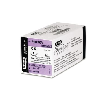SUTURA HU-FRIEDY PGA 70cm 4-0 6 inverso 3/8