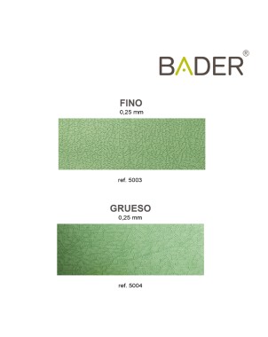 Cera Colado Rugosa Fina 0.25mm Verde BADER