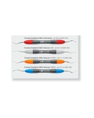 CURETA IMPLANTES LM ergomix 201/202M TI