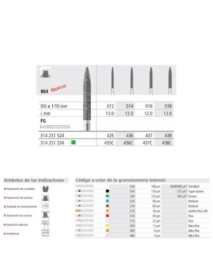 FG 436/6 C 864-014 FG DIAM. GRUESO 6U.