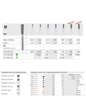 FG 115/6  807-018 FG DIAM. MEDIO 6U.