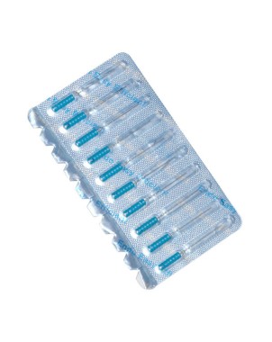 TIRANERVIOS 21mm. N.40  10u AZUL