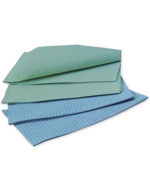 SERVILLETA PAP/PLAST. VERDE 500u.