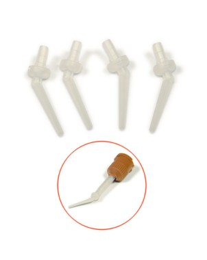 PUNTAS INTRAORALES LARGAS P. MARRON 100u.