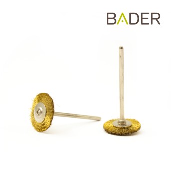 Cepillo Alambre Latón Ondulado 19mm BADER