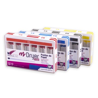 m-Dryer Easy PUNTAS PAPEL M-Conic Easy X2 100u.