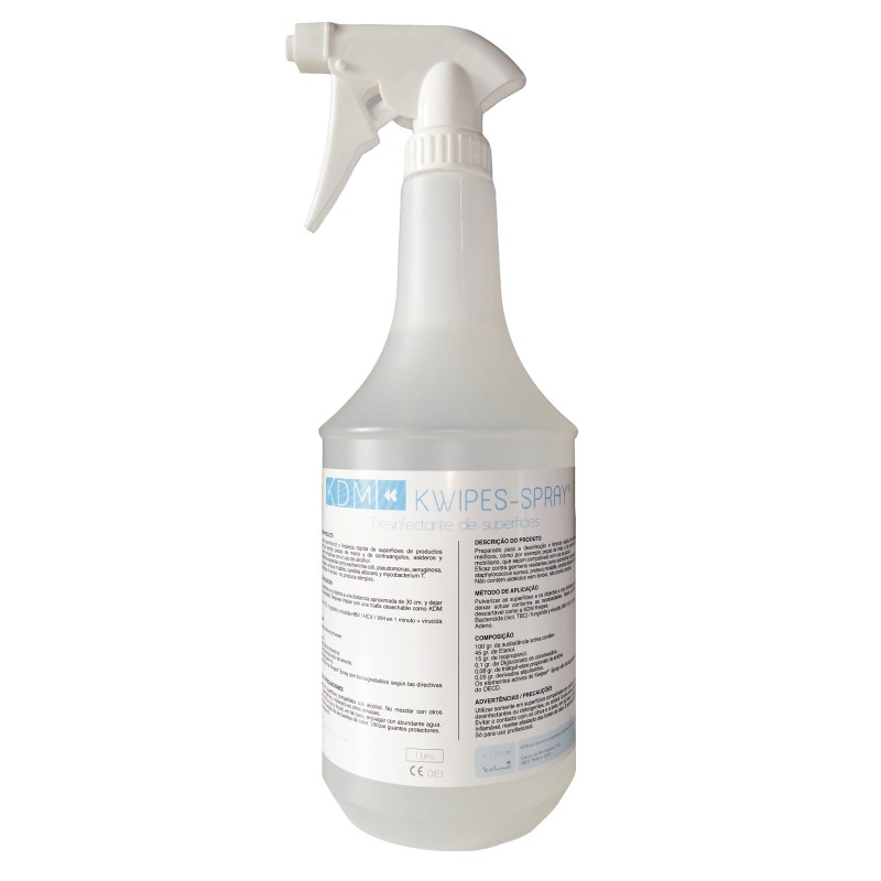KWIPES SPRAY KDM c/dispensador 1 lt