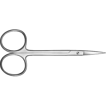 TIJERA KDM recta p/encia 12 cm