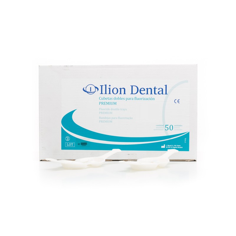 CUBETAS FLUOR ILION premium dobles grandes 50 ud