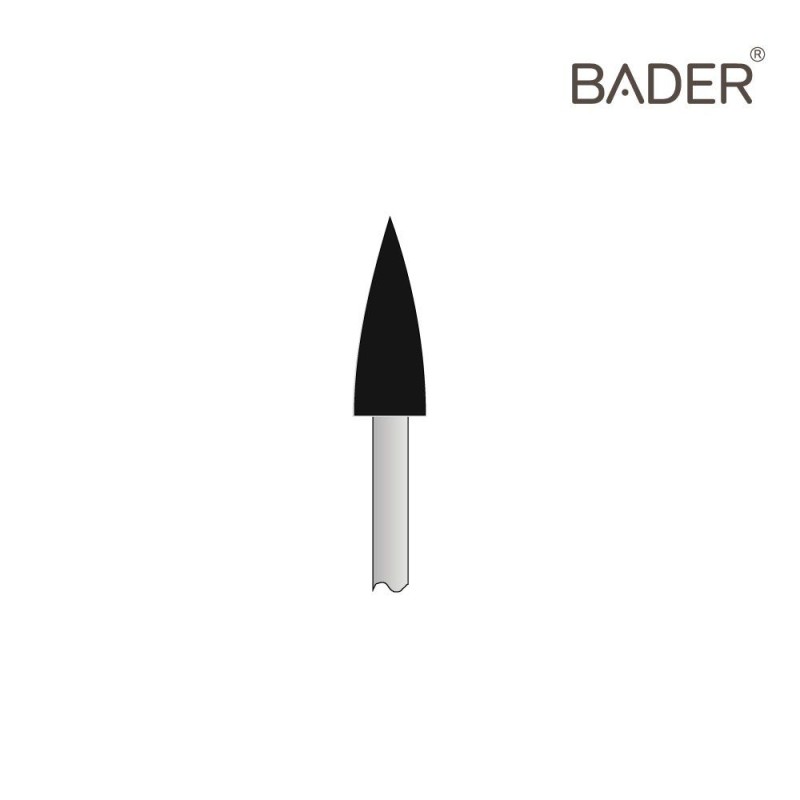 Pulidor Negro Medio Bala Fina ISO 658.104.243.524.060 BADER