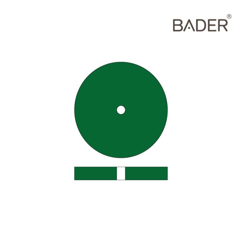 Pulidor Verde Fino Rueda ISO 652.900.372.514.220 BADER