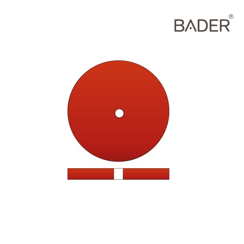 Pulidor Rojizo Medio Rueda ISO 652.900.372.524.220 BADER