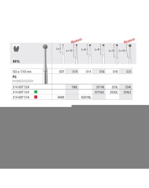 FG 204L/6 801L-023 FG DIAM. MEDIO 6U.