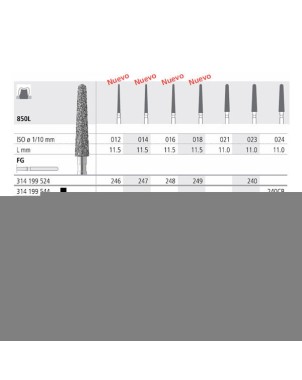 FG 246/6   850L-012 FG DIAM. MEDIO 6U.