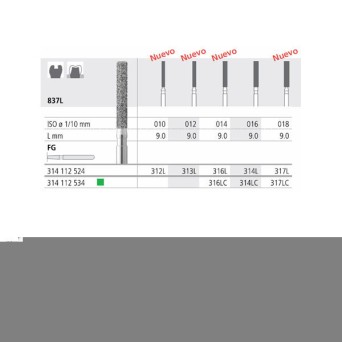 FG 313L/6 837L-012 FG DIAM. MEDIO 6U.