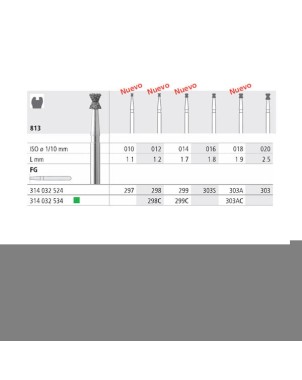 FG 297/6   813-010 FG DIAM. MEDIO 6U.