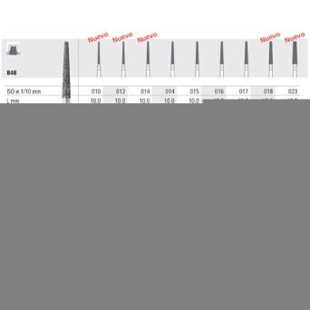 FG D19/6   848-018 FG DIAM. MEDIO 6U.