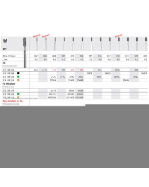FG 612/6   835-007 FG DIAM. MEDIO 6U.