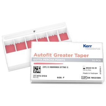 AUTOFIT GREATER TAPER GUTTA PERCHA SDO. 06-12 50u.